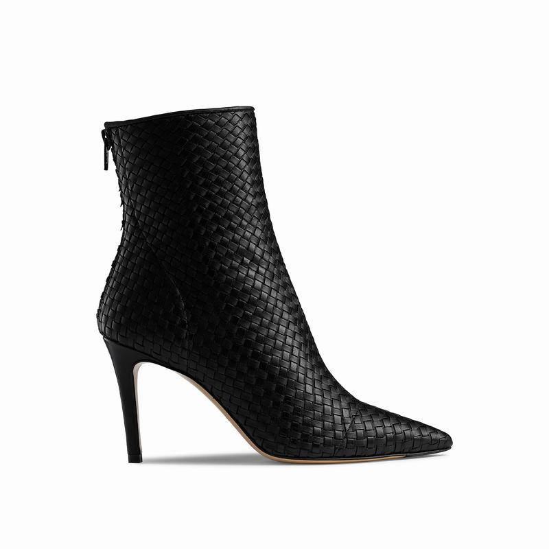 Russell & Bromley 85bootiehi 85mm Stiletto Boots Womens Black [TLD3488XW]